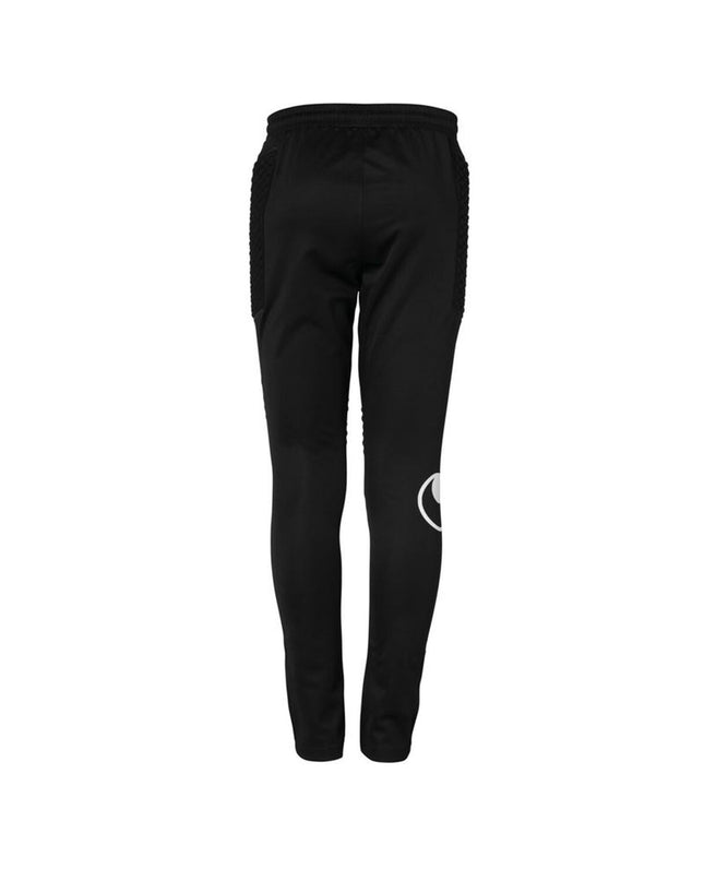 Uniseks zwarte Uhlsport voetbal trainingsbroek voor volwassenen, sport en outdoor, geschikt voor kinderen, comfortabele en ademende sportkleding.