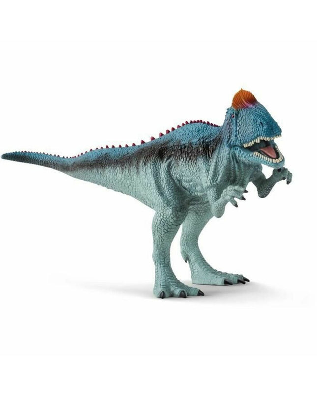 Schleich Cryolophosaurus action figure from the toy and games collection, detailed dinosaur toy for kids