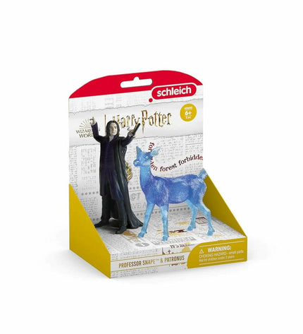 Schleich Snape action figure with his Patronus, detailed wizard toy from the Harry Potter series, toy figure for fans and collectors