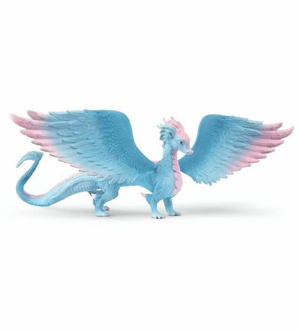 Schleich Crystal Dragon action figure from the toys and games collection, detailed toy dragon with shimmering crystal appearance.
