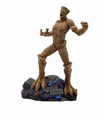 Marvel Groot action figure from the superhero toy collection, detailed plastic figure for play and display.