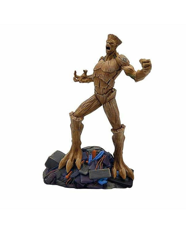 Marvel Groot action figure from the superhero toy collection, detailed plastic figure for play and display.