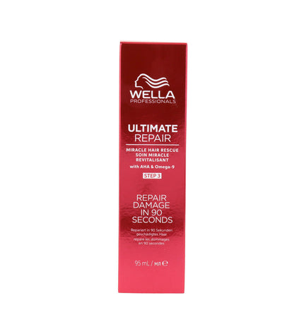 Wella Ultimate Repair Intense Hair Care Kuur in 95ml tube, designed for restoring and nourishing damaged hair.
