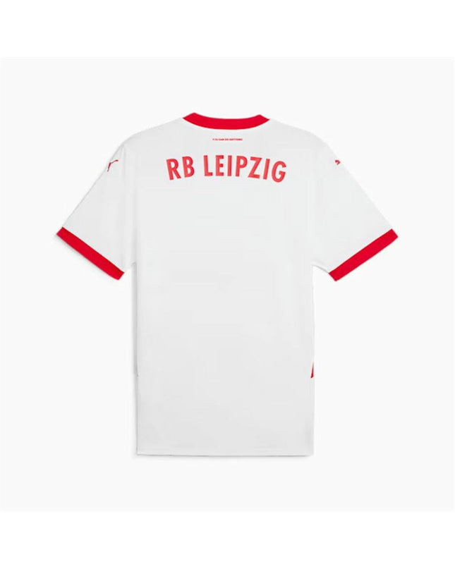 Puma RB Leipzig men's short-sleeve football T-shirt, sport and outdoor, with team logo and athletic fit, in vibrant colors.