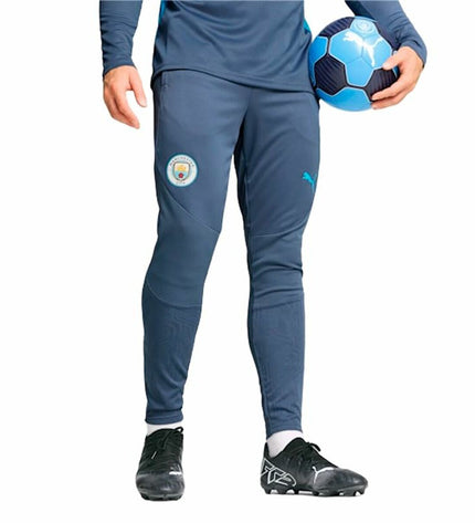 Puma adult football training pants in black, sport outdoor sportswear for men, designed for football training.