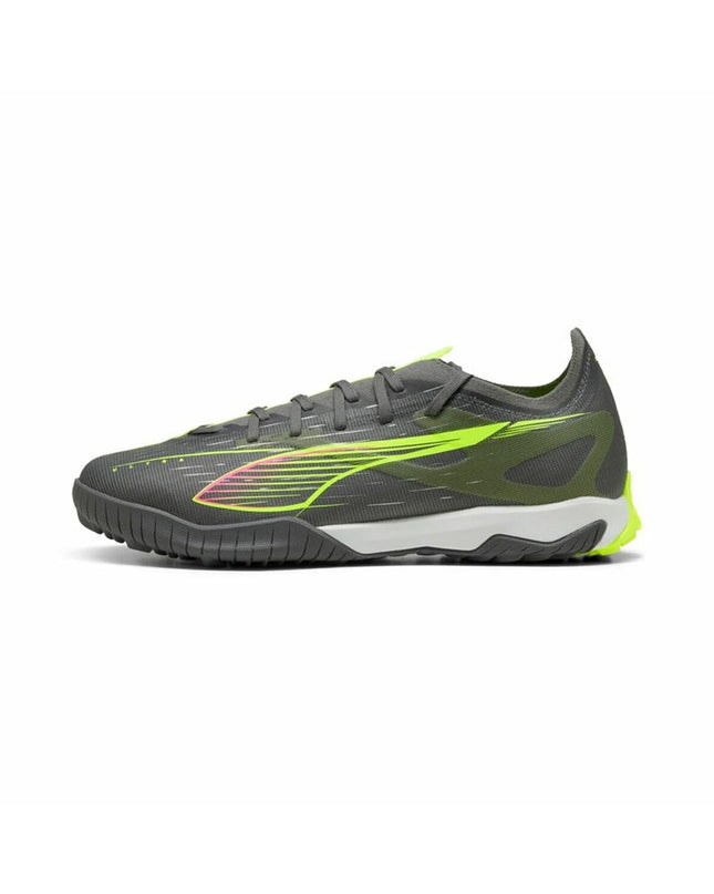 Adult Puma Ultra 5 Match football cleats with lightweight design and textured surface for optimal grip on outdoor sports fields.
