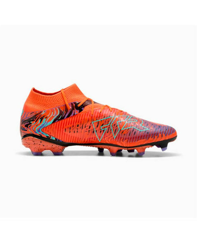 Adult Puma Future 8 Pro Creativity FG/AG soccer cleats for outdoor and indoor football, featuring a sleek design and firm ground sole.