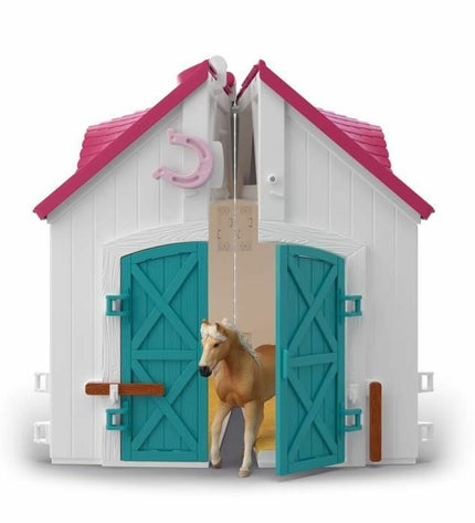 Schleich actiefiguur van een wild dier met gedetailleerde sculptuur en levendige kleuren, geschikt voor speelgoed en verzamelingen.