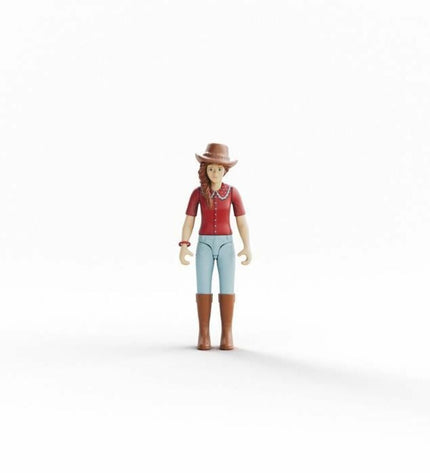 Schleich Horse Club Hannah and Cayenne action figures set with horses, detailed plastic toy figures for imaginative play.