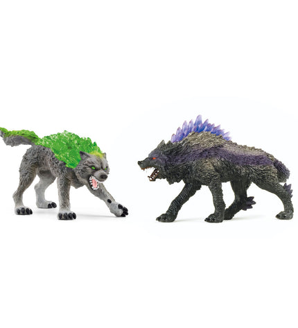 Schleich action figures set with two figures, 8 x 24 x 19 cm, detailed plastic toy dolls and accessories for imaginative play