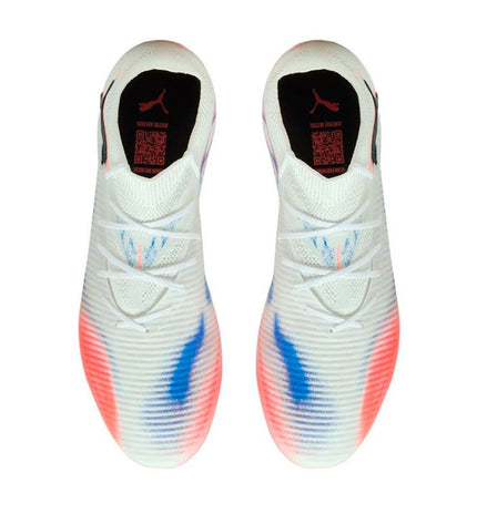 Black Puma Future 8 Pro Mg adult soccer cleats for outdoor football, designed for sport and outdoor football activities.