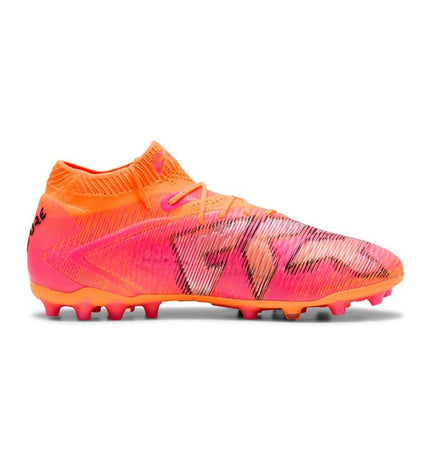 Puma Future 8 Ultimate MG heat fire orange adult football shoes for outdoor soccer, sport and outdoor footwear
