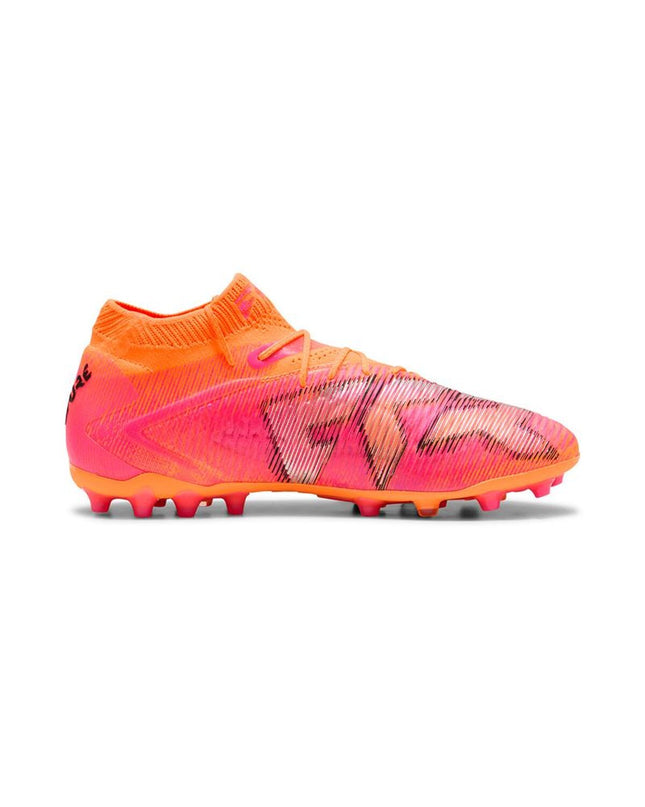 Puma Future 8 Ultimate MG heat fire orange adult football shoes for outdoor soccer, sport and outdoor footwear