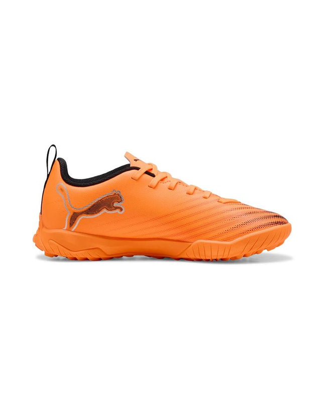 Puma Ultra 6 Play Tt Heat Fire- B soccer cleats for outdoor football, featuring sporty design and vibrant heat fire color scheme.