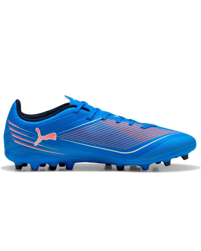 Puma Ultra 6 Play MG adult soccer cleats for outdoor football, featuring lightweight design and durable sole for optimal performance.