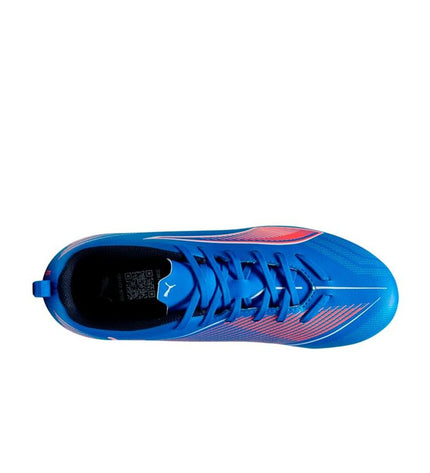 Puma Ultra 6 Play MG football cleats for kids, sport and outdoor soccer shoes with lightweight design and textured sole.