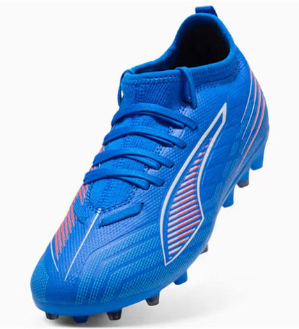 Puma Ultra 6 Match MG football shoes for kids, sport and outdoor footwear with lightweight design and grip for soccer play.