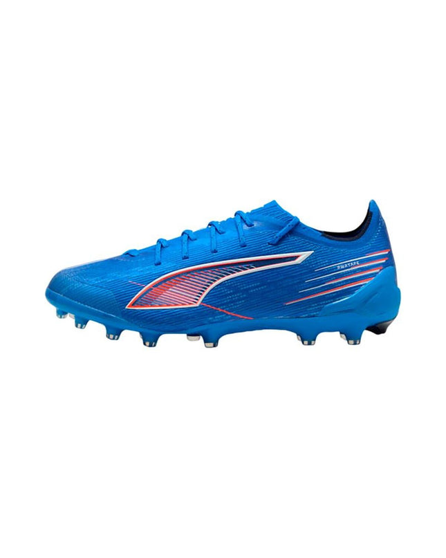 Puma Ultra 6 Match MG adult soccer cleats with lightweight design and molded studs, suitable for outdoor football games.