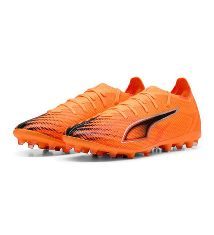 Adult Puma Ultra 6 Match Mg football cleats for outdoor soccer, featuring lightweight design and durable studs for optimal performance.