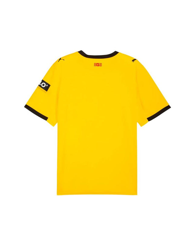 Puma Girona Away men's short-sleeve football T-shirt, sport and outdoor, blue with team logo for soccer enthusiasts