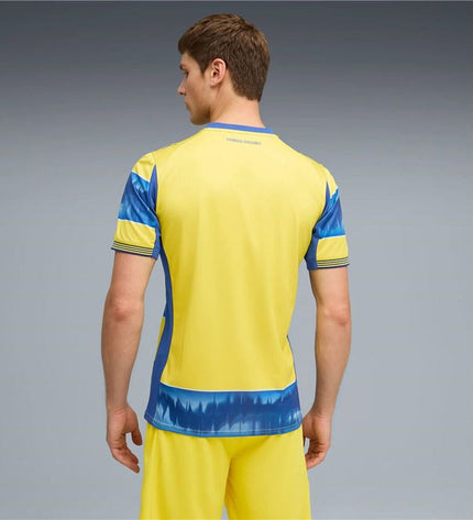 Puma Parma Calcio Away men's short-sleeve football T-shirt, sport and outdoor, with team logo and design details.