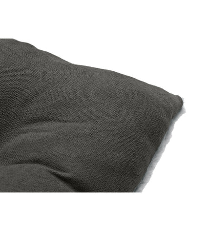 Hunter Rockford dog bed in gray, 80x60 cm, with soft cushioning and durable fabric for comfortable pet rest.