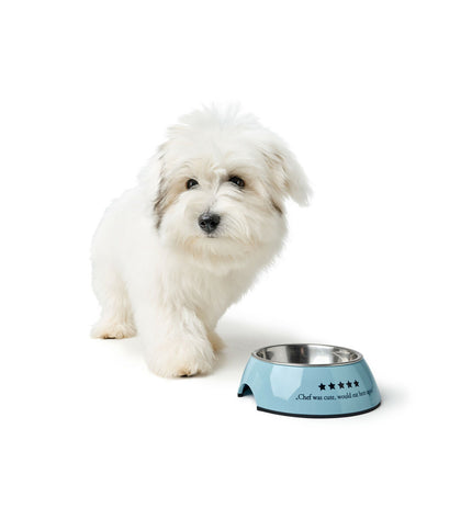 Blue Hunter Mayfair dog feeding bowl, 350 ml, made of durable material, designed for easy feeding and drinking for dogs.