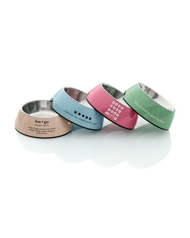 Pink Hunter Chester dog bowl for dogs, 700 ml capacity, made of durable material, designed for feeding and watering pets.