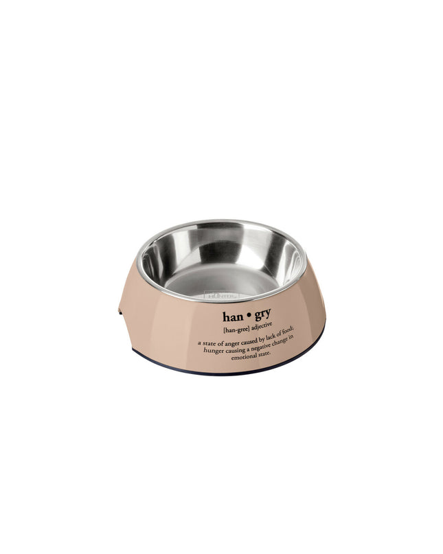 Hunter LUTON dog food bowl, 350 ml, plastic feeding dish for dogs, with a sleek design and durable build.