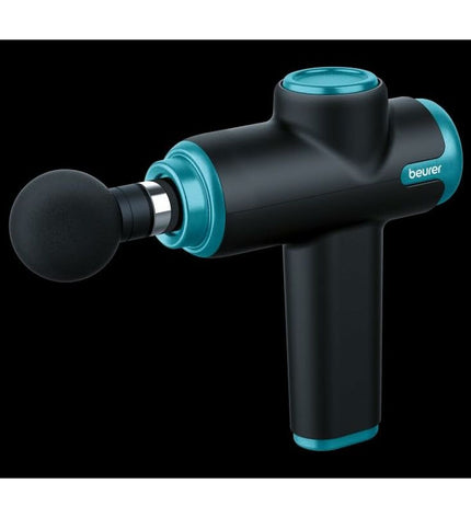 Beurer MG99LE massager for health and personal care, showing a close-up of the handheld device with control buttons.