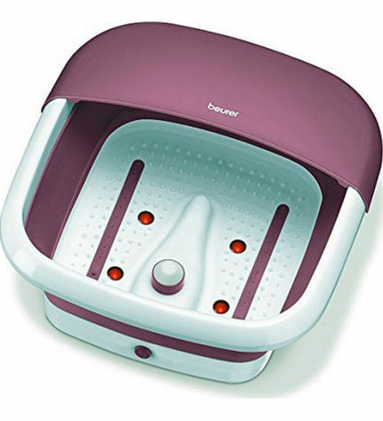 Beurer FB30 Hydromassage device in pink, 60W, designed for health and personal care, with a sleek, modern appearance.