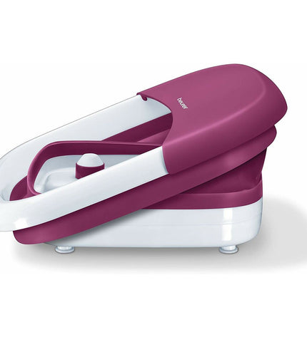 Beurer FB30 60W pink hydromassage device for health and personal care, showing its sleek design and control panel.