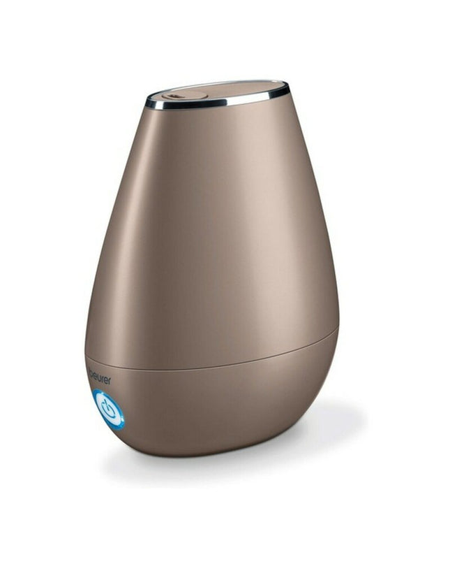 Beurer 681.17 portable air humidifier with 2L water tank, compact design, suitable for home and kitchen use.
