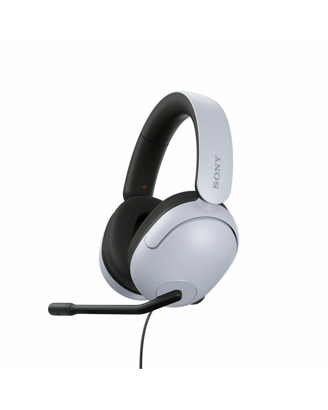 Sony MDR-G300W.CE7 earplugs for electronics, plug & play gaming console accessories, shown in image with white design and packaging.