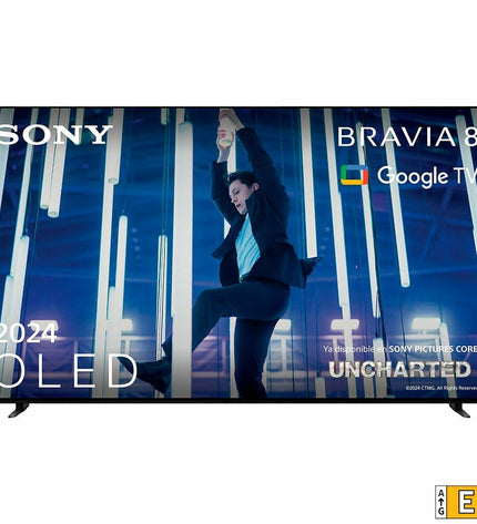 Sony K65XR80 65-inch 4K Ultra HD LED OLED Smart TV with HDR, ideal for home entertainment and video viewing.