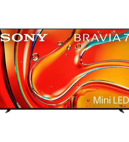Sony K85XR70 85-inch 4K Ultra HD LED QLED Smart TV showing a vibrant, high-resolution display with sleek black bezel frame.