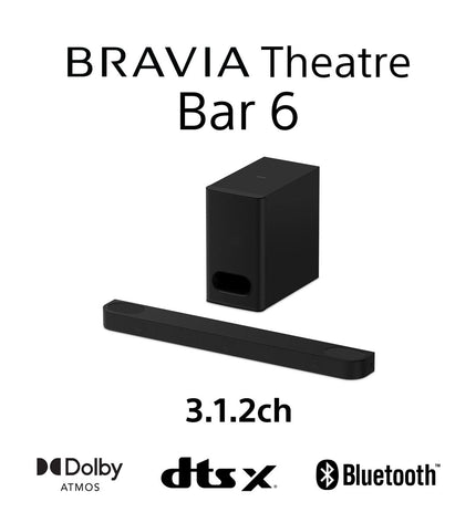 Sony HT-B600 soundbar for home audio, featuring sleek black design with control buttons and speaker grille visible in the image.