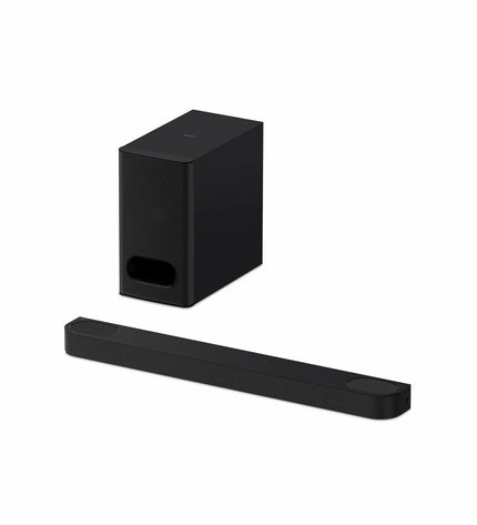 Sony HT-B600 soundbar with sleek black design and multiple speaker drivers for enhanced home audio entertainment.