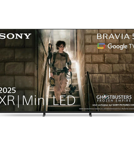Sony K55XR55B 55-inch 4K Ultra HD ULED HDR Smart TV with Wi-Fi, Miracast, DVB-T2, and Google Assistant interface.