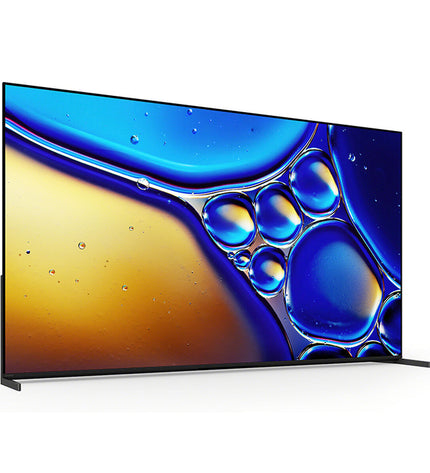 Sony K65XR8M25B smart TV displaying vibrant images on a sleek screen, part of Sony's electronics video and home cinema range.