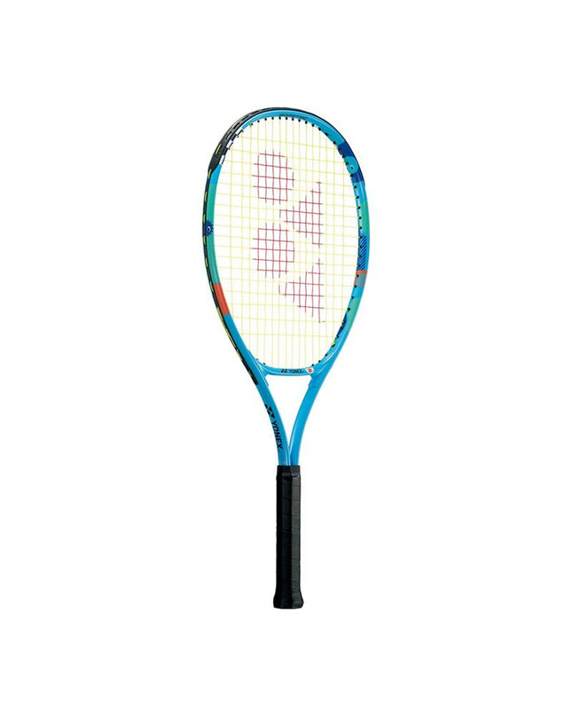 Yonex Junior 25 Ocean Blue tennis racket for kids, lightweight sport outdoor tennis gear with blue frame and grip