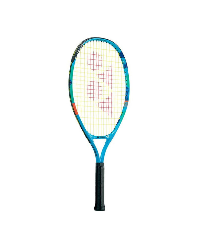Yonex Junior 23 Ocean Indigo tennis racket for kids, lightweight sport outdoor tennis equipment with blue and white design