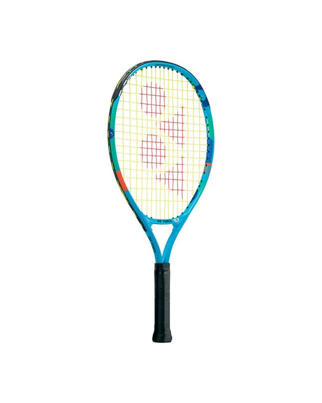 Yonex Junior 21 Ocean Indigo tennis racket for kids, lightweight sport and outdoor tennis equipment with a vibrant blue design.