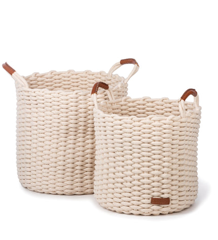 Kidsdepot basket Korbo L - white