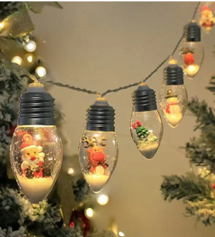 Kerst LED Lichtsnoer – Sfeervolle Kerstverlichting op Batterijen