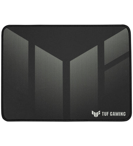 Asus TUF P1 anti-slip mat for gaming consoles, black, designed for electronic devices, with textured surface for stability.