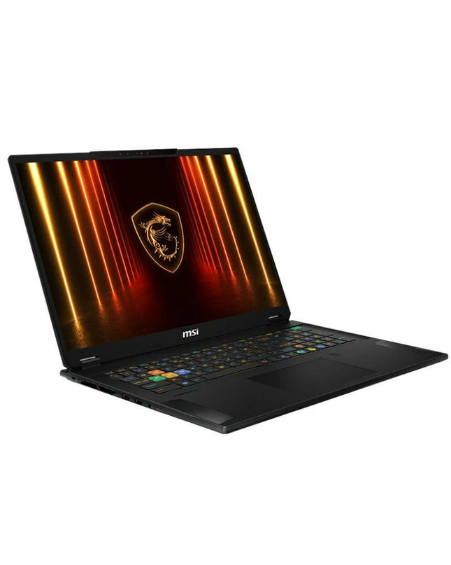 MSI Stealth 18HX AI-048XES gaming laptop with 18-inch display, 64GB RAM, 2TB SSD, and NVIDIA GeForce RTX 5090 graphics.