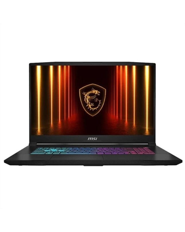 MSI Katana 17 HX-210ES gaming laptop with 17.3-inch display, 16GB RAM, and 1TB SSD in a sleek black design