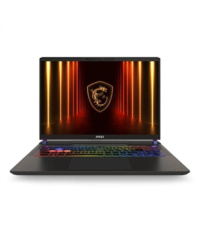 MSI Vector 16HX gaming laptop with 16-inch display, 64GB RAM, 1TB SSD, and NVIDIA GeForce RTX 5090 graphics.