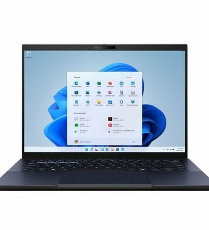 Asus 14-inch laptop with 16GB RAM, 512GB SSD, Intel Core Ultra 5 125U, featuring a sleek design and full keyboard.